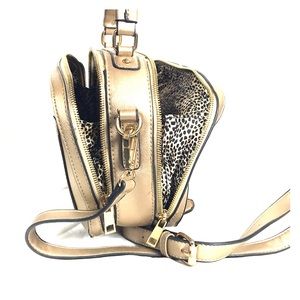Gold Square Crossbody Purse